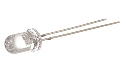 Del Rouge 5mm Claire 3v 20ma 5000Mcd